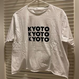 Cropped Kyoto Graphic Tee